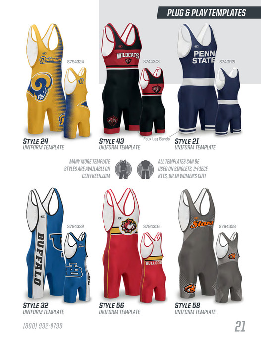 Cliff Keen Athletic - 2022 Wrestling Catalog - Page 20-21